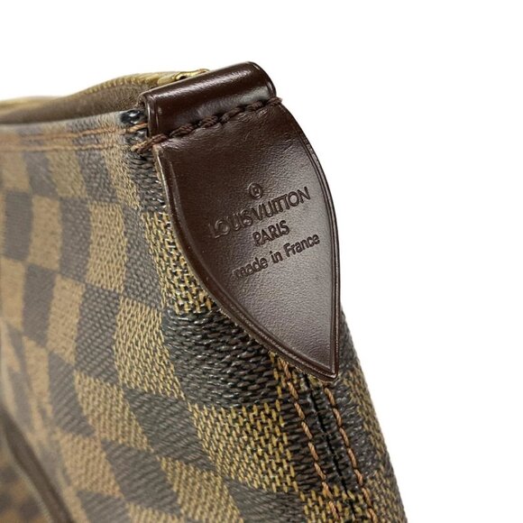 LOUIS VUITTON Saleya GM Ebene Damier - Unclear Handbag Damier Canvas 877-042525 - Picture 14 of 14